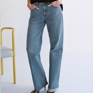 Low rise baggy jeans Abercrombie